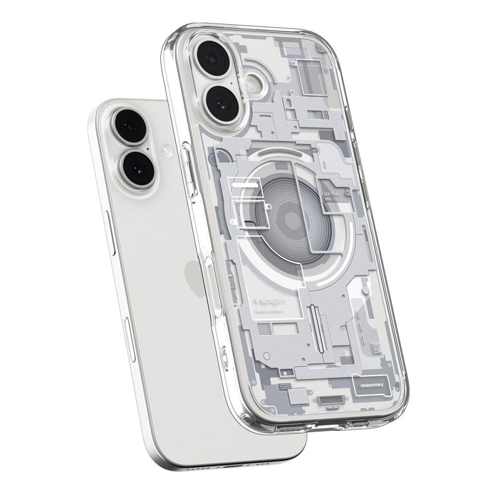 Θήκη MagSafe για Apple iPhone 17, Spigen, Ultra Hybrid Zero One, Λευκή