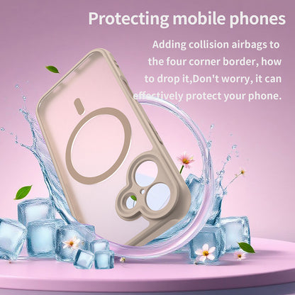 Θήκη MagSafe για Apple iPhone 17, Techsuit, HaloFrost II, Χρυσή