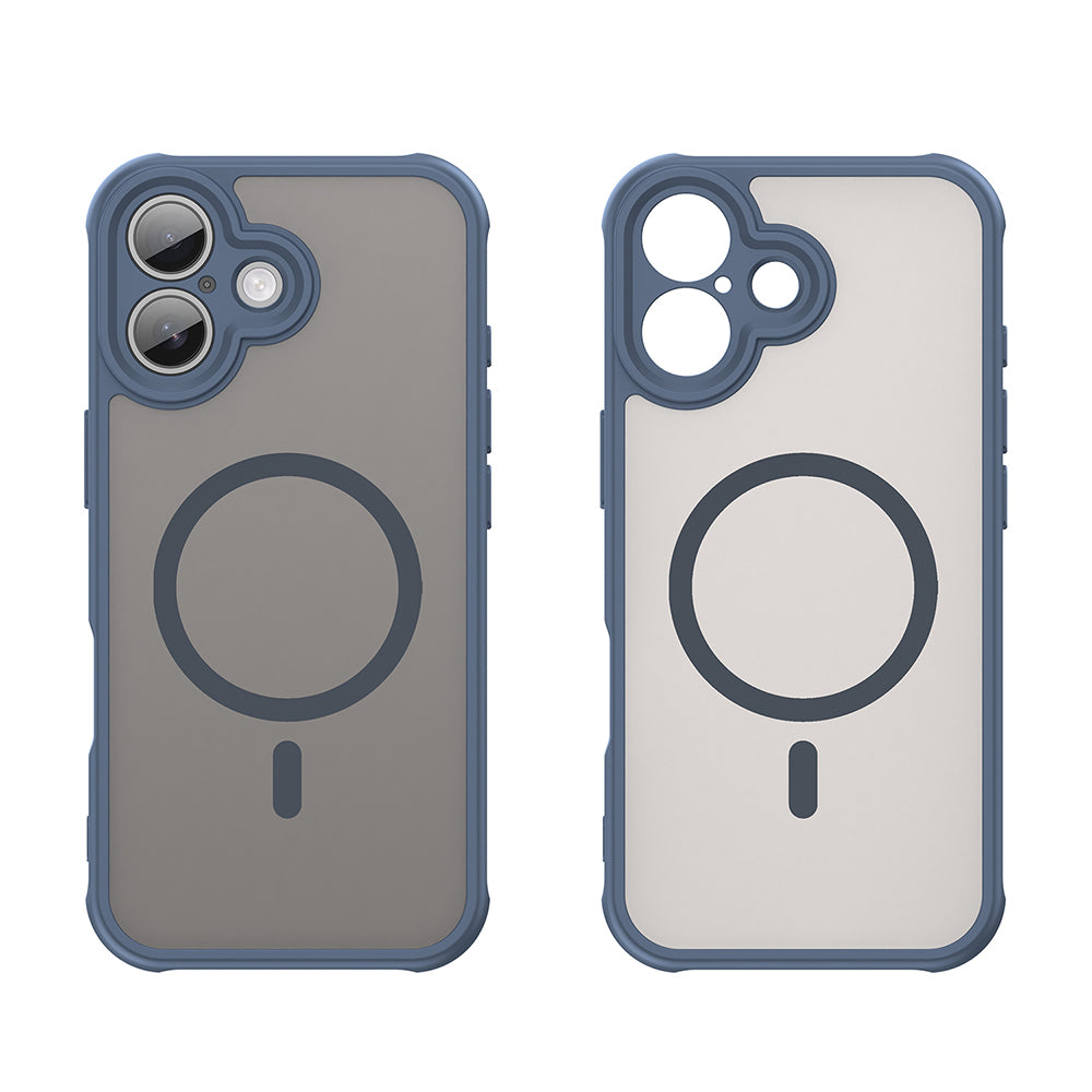Θήκη MagSafe για Apple iPhone 17, Techsuit, HaloFrost II, Μπλε Ναυτικό