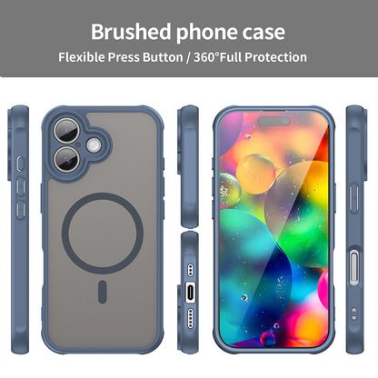 Θήκη MagSafe για Apple iPhone 17, Techsuit, HaloFrost II, Μπλε Ναυτικό