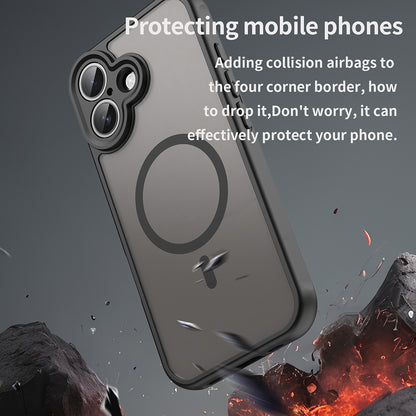 Θήκη MagSafe για Apple iPhone 17, Techsuit, HaloFrost II, Μαύρη