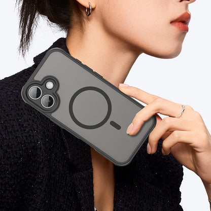 Θήκη MagSafe για Apple iPhone 17, Techsuit, HaloFrost II, Μαύρη