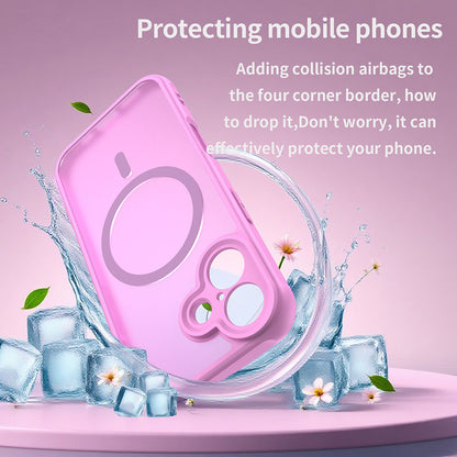 Θήκη MagSafe για Apple iPhone 17, Techsuit, HaloFrost II, Ροζ