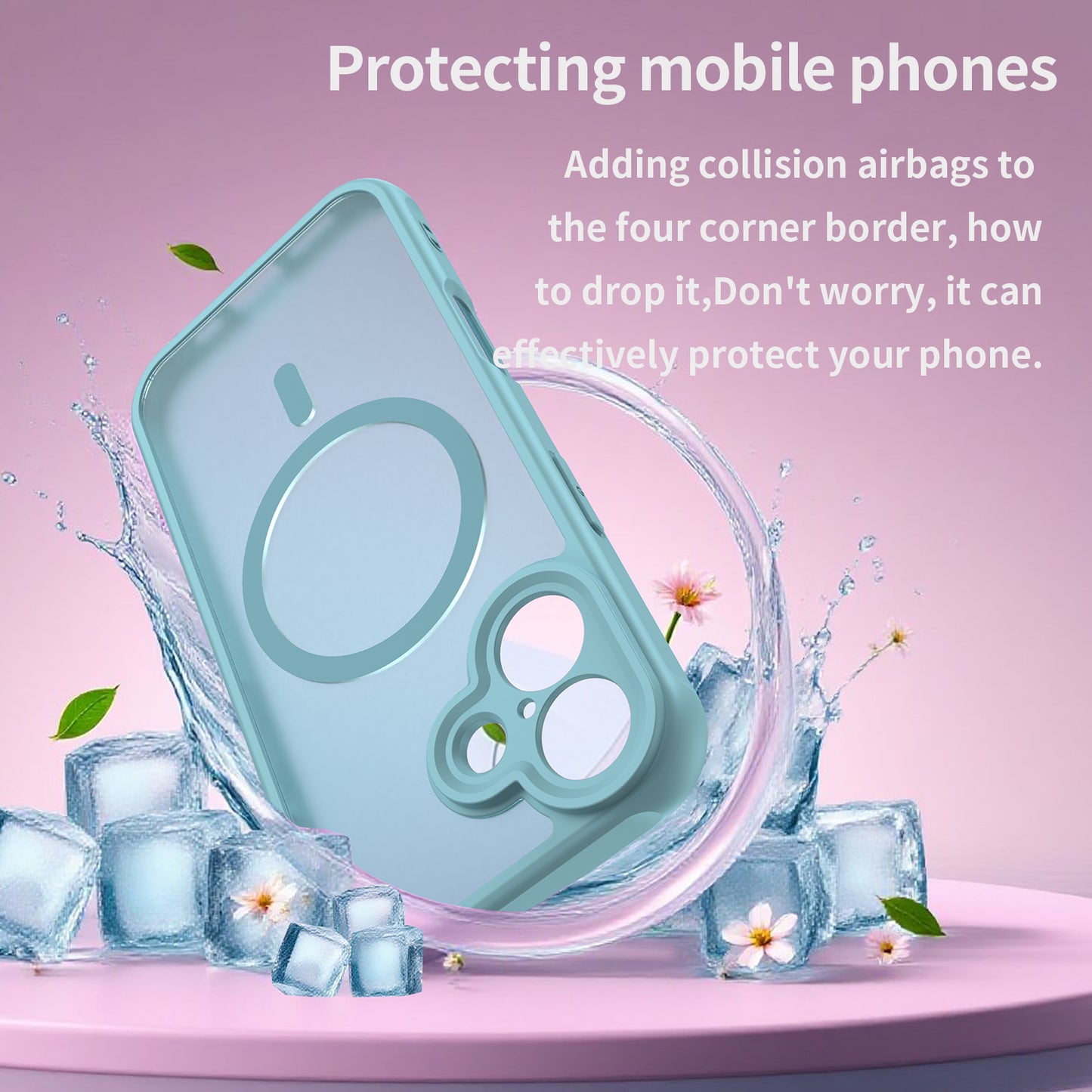 Θήκη MagSafe για Apple iPhone 17, Techsuit, HaloFrost II, Ανοιχτό Πράσινο