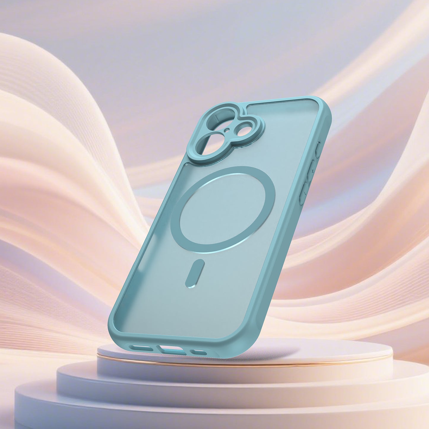 Θήκη MagSafe για Apple iPhone 17, Techsuit, HaloFrost II, Ανοιχτό Πράσινο