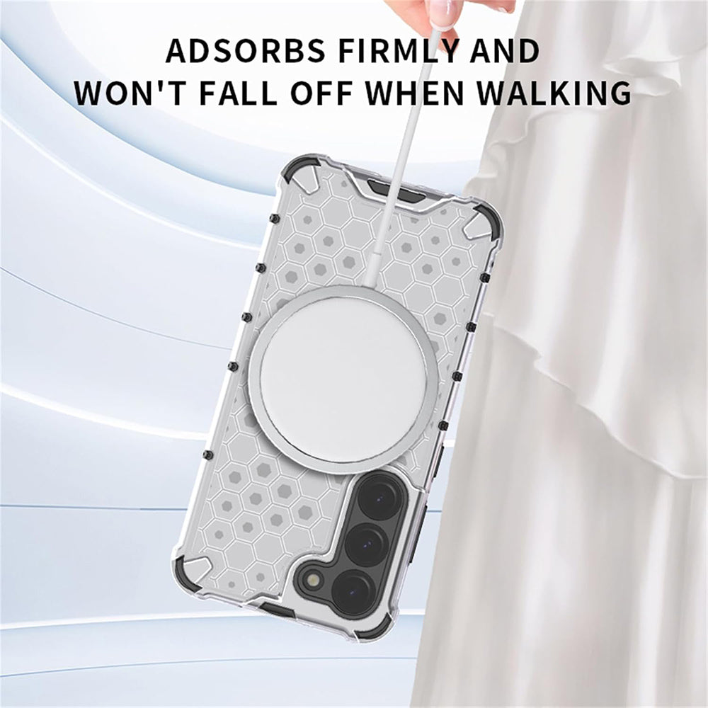 Θήκη MagSafe για Apple iPhone 17, Techsuit, HoneyComb Shield, Μαύρη