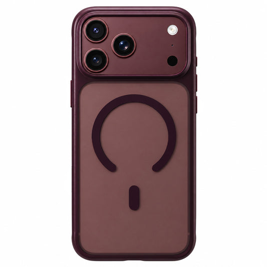 Θήκη MagSafe για Apple iPhone 18 Pro / 17 Pro, Blueo, APE Anti-Drop, Μπορντό