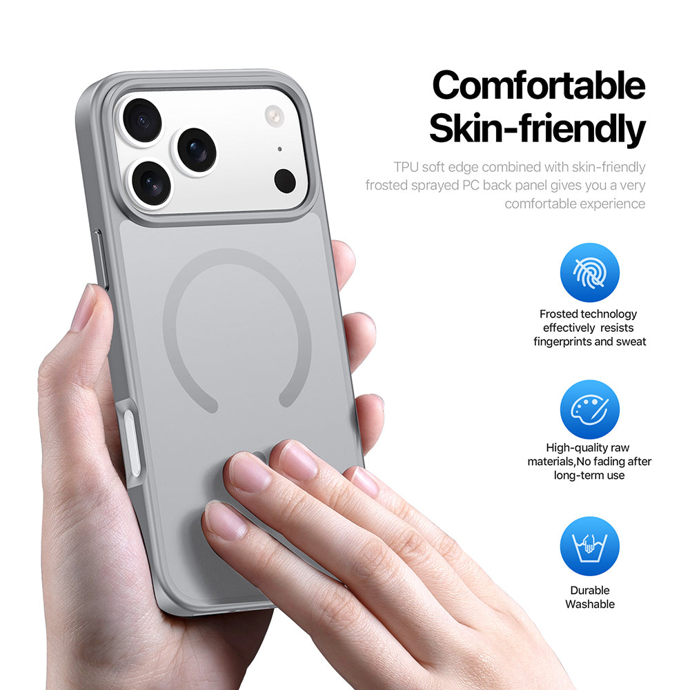 Θήκη MagSafe για Apple iPhone 18 Pro / 17 Pro, DUX DUCIS, Yind, Πορτοκαλί
