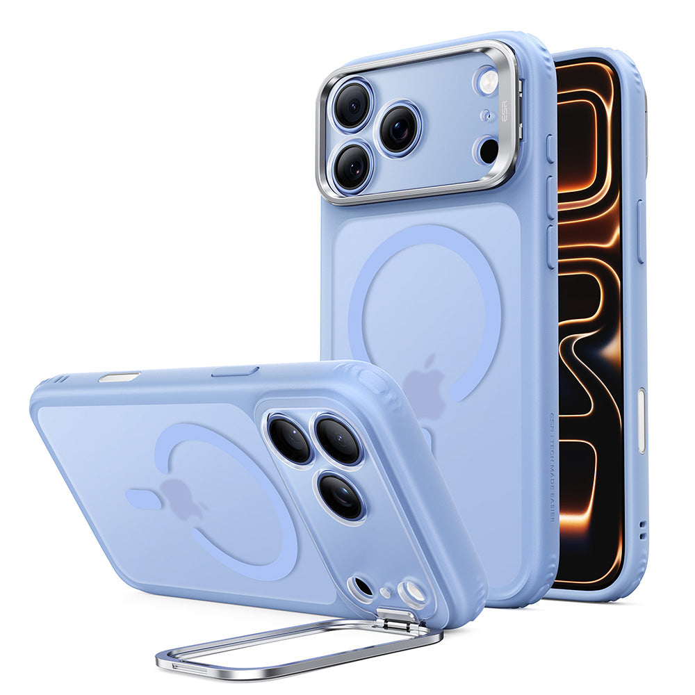 Θήκη MagSafe για Apple iPhone 18 Pro / 17 Pro, ESR, Classic Hybrid Kickstand, Μπλε Σατινέ