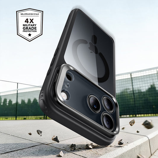 Θήκη MagSafe για Apple iPhone 18 Pro / 17 Pro, ESR, Classic Hybrid Kickstand, Μαύρη Διαφανής