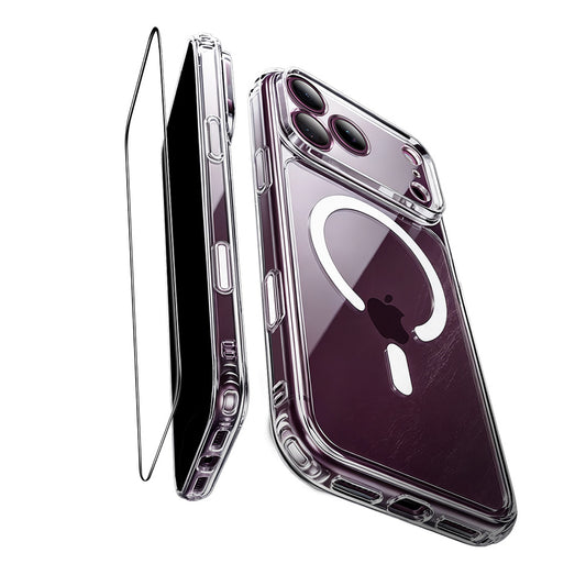 Θήκη MagSafe για Apple iPhone 18 Pro / 17 Pro, ESR, Classic Hybrid με Προστατευτικό Οθόνης, Διαφανής