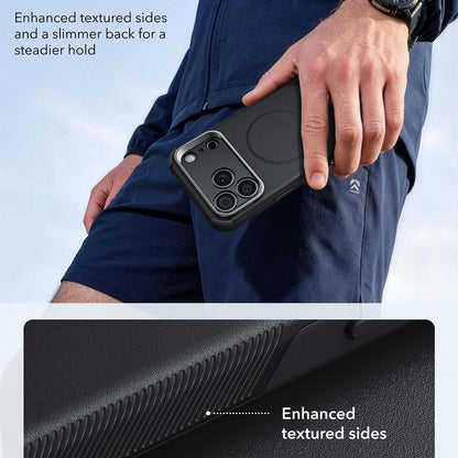 Θήκη MagSafe για Apple iPhone 18 Pro / 17 Pro, ESR, Cyber Armor Kickstand, Μαύρο