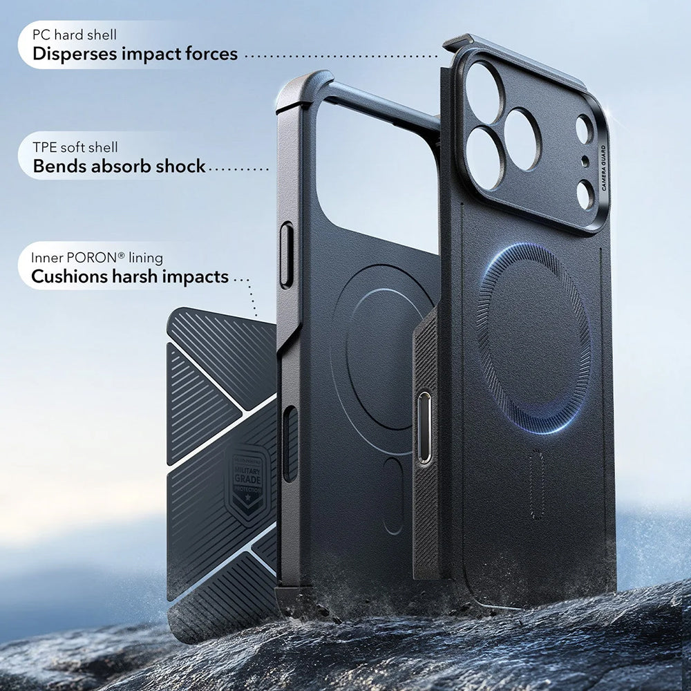 Θήκη MagSafe για Apple iPhone 18 Pro / 17 Pro, ESR, Cyber, Μαύρο