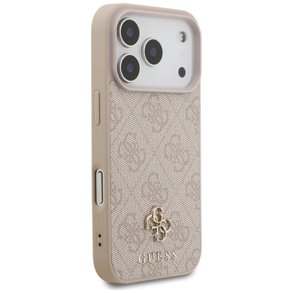 Θήκη MagSafe για Apple iPhone 18 Pro / 17 Pro, Guess, 4G Small and Classic, Ροζ