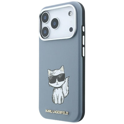 Θήκη MagSafe για Apple iPhone 18 Pro / 17 Pro, Karl Lagerfeld, Choupette Sketch, Bleu