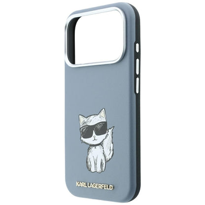 Θήκη MagSafe για Apple iPhone 18 Pro / 17 Pro, Karl Lagerfeld, Choupette Sketch, Bleu