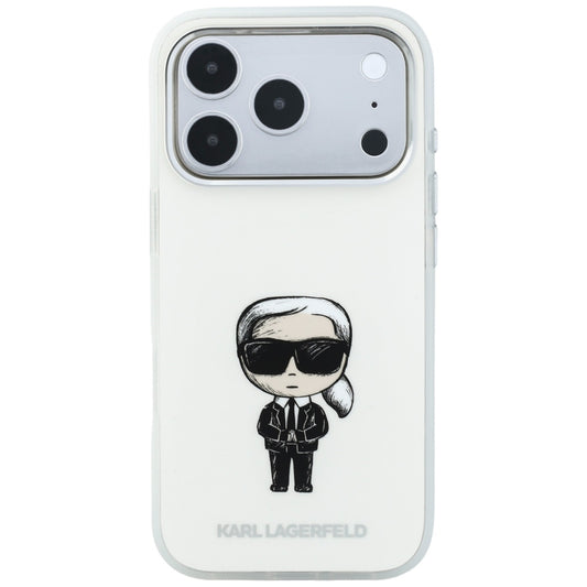 Θήκη MagSafe για Apple iPhone 18 Pro / 17 Pro, Karl Lagerfeld, HC IML Ikonik Sketch Print, Μπεζ