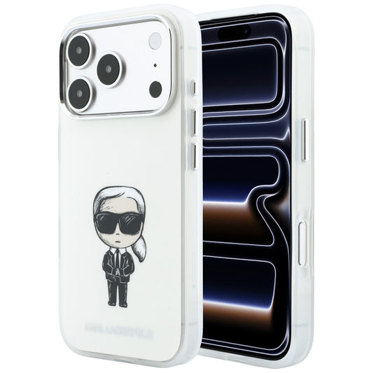 Θήκη MagSafe για Apple iPhone 18 Pro / 17 Pro, Karl Lagerfeld, HC IML Ikonik Sketch Print, Μπεζ