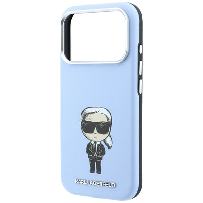 Θήκη MagSafe για Apple iPhone 18 Pro / 17 Pro, Karl Lagerfeld, Ikonik Sketch, Μπλε