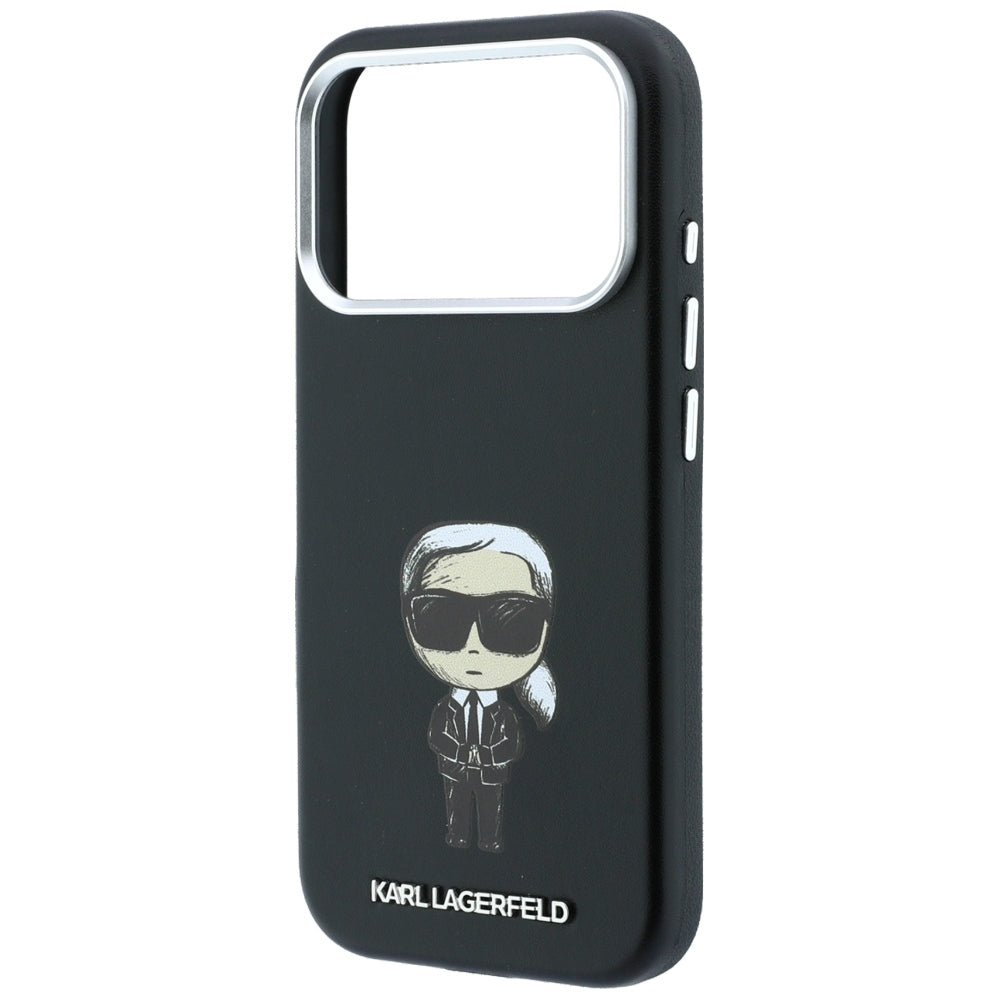 Θήκη MagSafe για Apple iPhone 18 Pro / 17 Pro, Karl Lagerfeld, Ikonik Sketch, Μαύρο