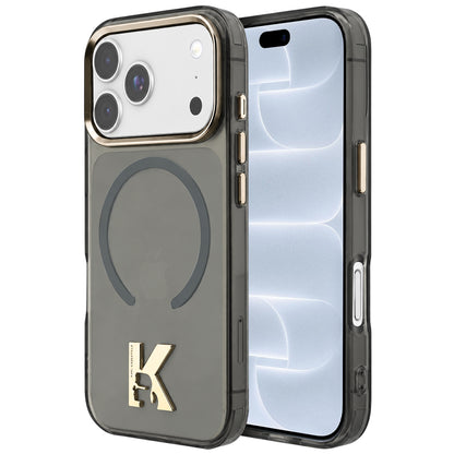 Θήκη MagSafe για Apple iPhone 18 Pro / 17 Pro, Karl Lagerfeld, IML Karl Head Logo, Μαύρη