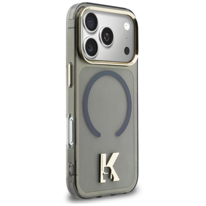 Θήκη MagSafe για Apple iPhone 18 Pro / 17 Pro, Karl Lagerfeld, IML Karl Head Logo, Μαύρη