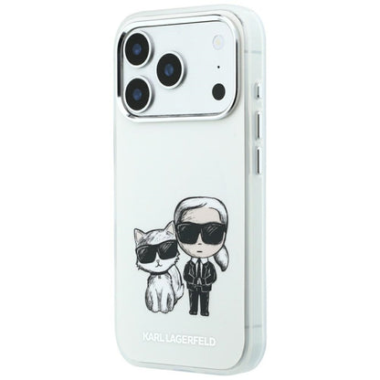 Θήκη MagSafe για Apple iPhone 18 Pro / 17 Pro, Karl Lagerfeld, KC Bodies Sketch, Μπεζ