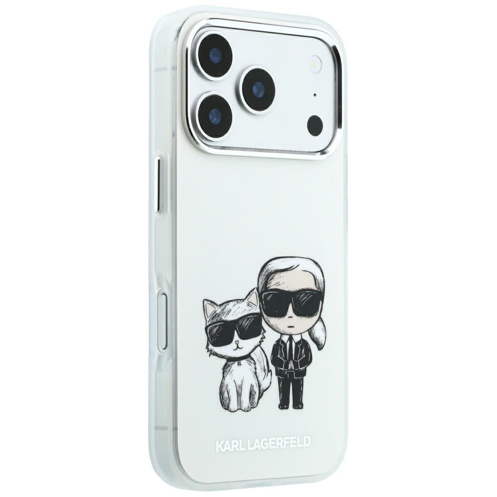 Θήκη MagSafe για Apple iPhone 18 Pro / 17 Pro, Karl Lagerfeld, KC Bodies Sketch, Μπεζ