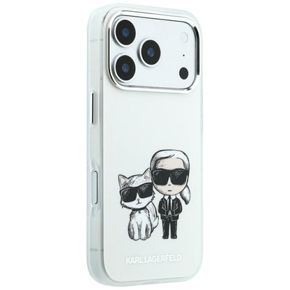 Θήκη MagSafe για Apple iPhone 18 Pro / 17 Pro, Karl Lagerfeld, KC Bodies Sketch, Μπεζ