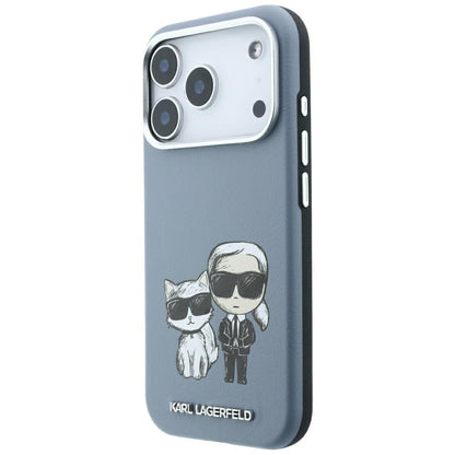 Θήκη MagSafe για Apple iPhone 18 Pro / 17 Pro, Karl Lagerfeld, KC Bodies Sketch, Bleu