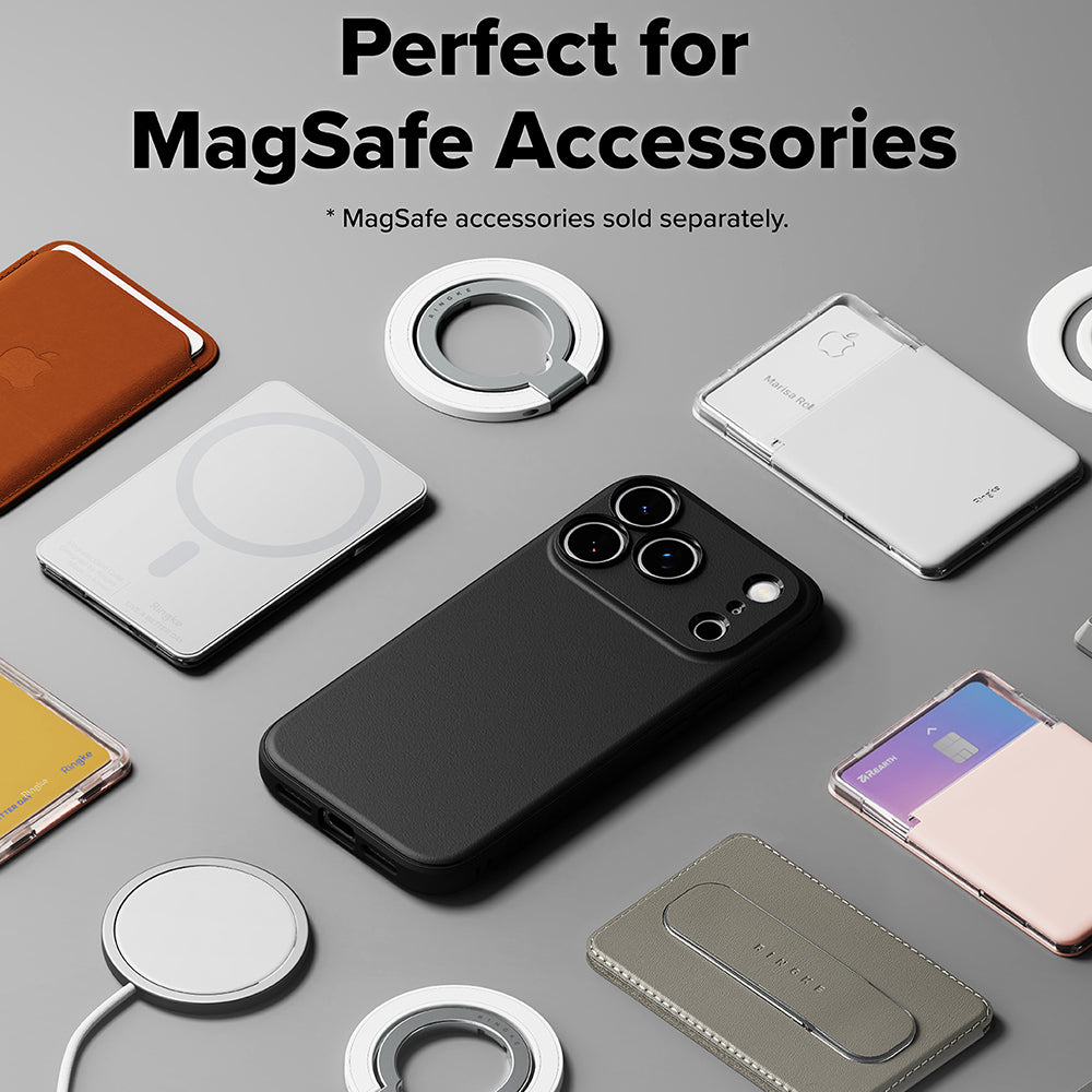 Θήκη MagSafe για Apple iPhone 18 Pro / 17 Pro, Ringke, Onyx, Μαύρη