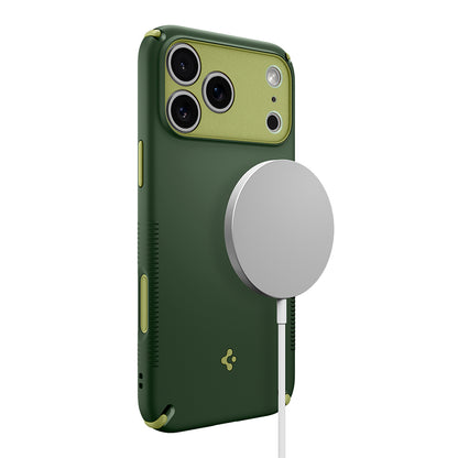 MagSafe Case for Apple iPhone 18 Pro / 17 Pro, Spigen, Caseology Nano Pop Hybrid, Green ACS12176