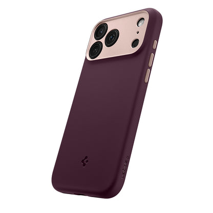 MagSafe Case for Apple iPhone 18 Pro / 17 Pro, Spigen, Caseology Nano Pop, Burgundy ACS12179