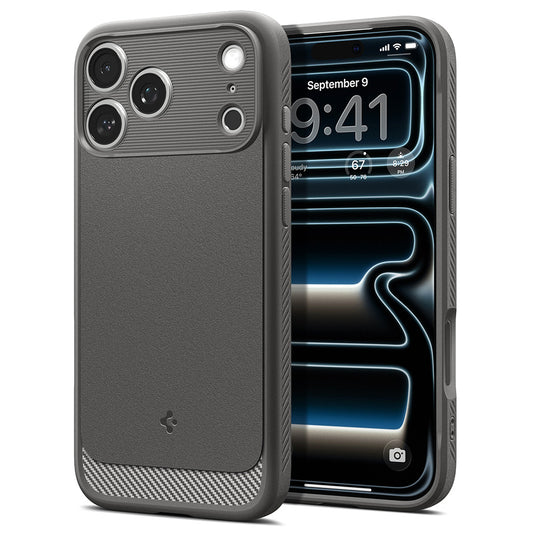Θήκη MagSafe για Apple iPhone 18 Pro / 17 Pro, Spigen, Rugged Armor, Γκρι ACS12148