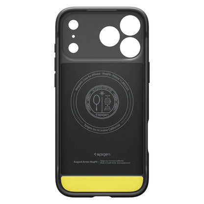 Θήκη MagSafe για Apple iPhone 18 Pro / 17 Pro, Spigen, Rugged Armor, Μαύρο Ματ ACS12147