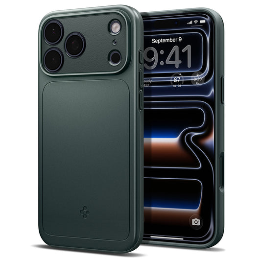 Θήκη MagSafe για Apple iPhone 18 Pro / 17 Pro, Spigen, Thin Fit, Πράσινο ACS12145
