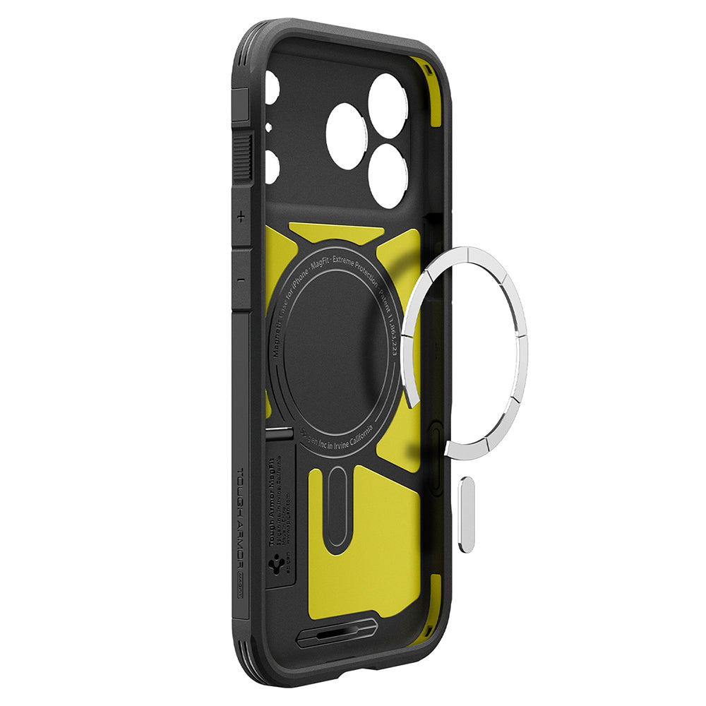 Θήκη MagSafe για Apple iPhone 18 Pro / 17 Pro, Spigen, Tough Armor T, Μαύρη ACS12173