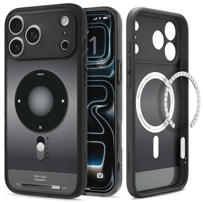 MagSafe Case for Apple iPhone 18 Pro / 17 Pro, Spigen, Ultra Hybrid Classic, Black ACS12168