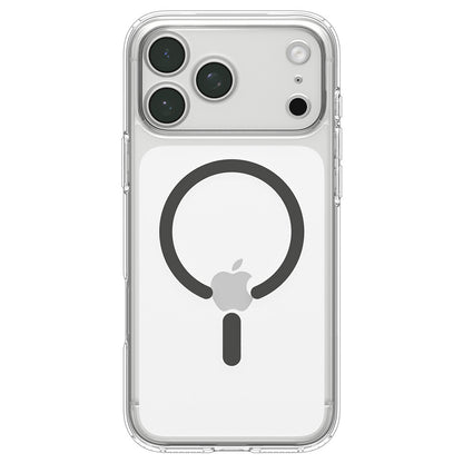 Θήκη MagSafe για Apple iPhone 18 Pro / 17 Pro, Spigen, Ultra Hybrid, Γκρι Διαφανές ACS12156