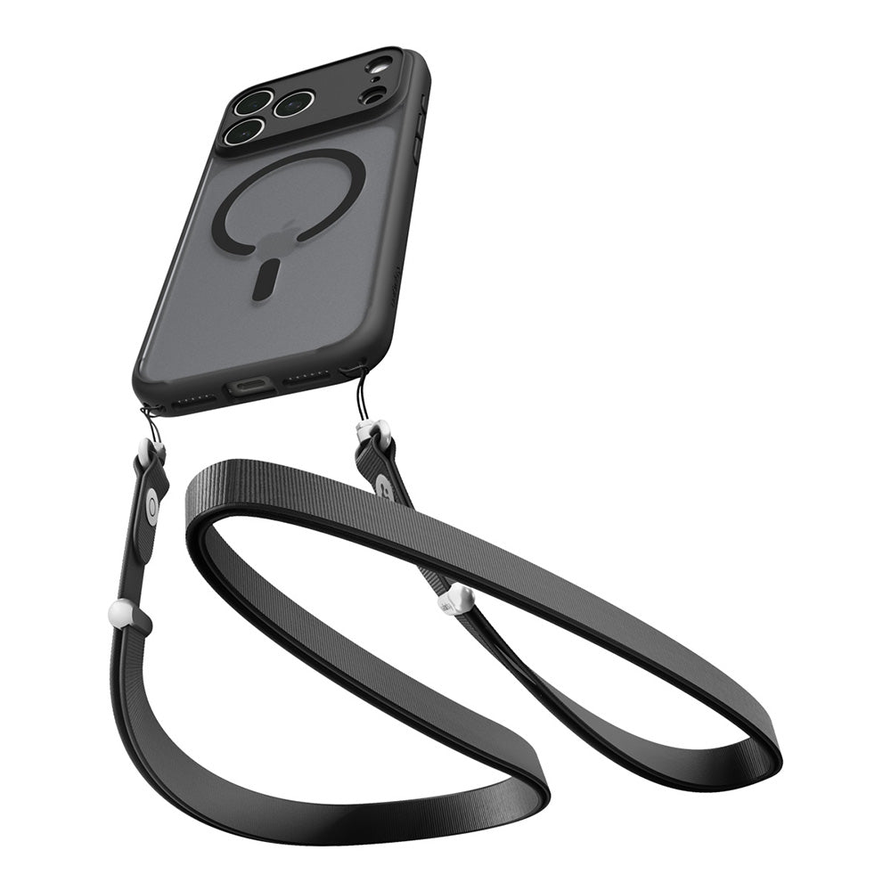 Θήκη MagSafe για Apple iPhone 18 Pro / 17 Pro, Spigen, Ultra Hybrid, Μαύρο Σατινέ ACS12160