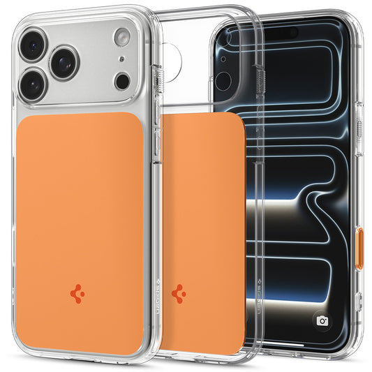 Θήκη MagSafe για Apple iPhone 18 Pro / 17 Pro, Spigen, Ultra Hybrid T, Πορτοκαλί ACS12170
