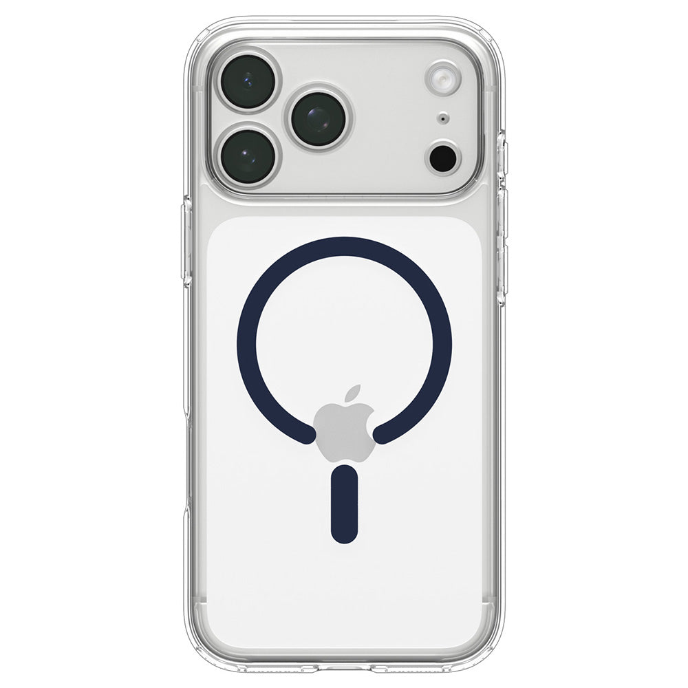 Θήκη MagSafe για Apple iPhone 18 Pro / 17 Pro, Spigen, Ultra Hybrid, Διαφανής Μπλε ACS12158