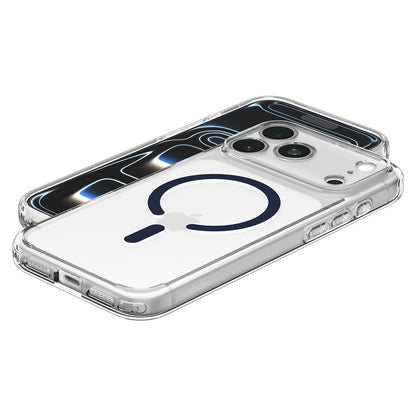 Θήκη MagSafe για Apple iPhone 18 Pro / 17 Pro, Spigen, Ultra Hybrid, Διαφανής Μπλε ACS12158