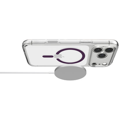 MagSafe Case for Apple iPhone 18 Pro / 17 Pro, Spigen, Ultra Hybrid, Transparent Burgundy ACS12335