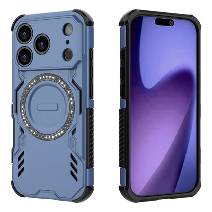 Θήκη MagSafe για Apple iPhone 18 Pro / 17 Pro, Techsuit, ArmorMag, Μπλε