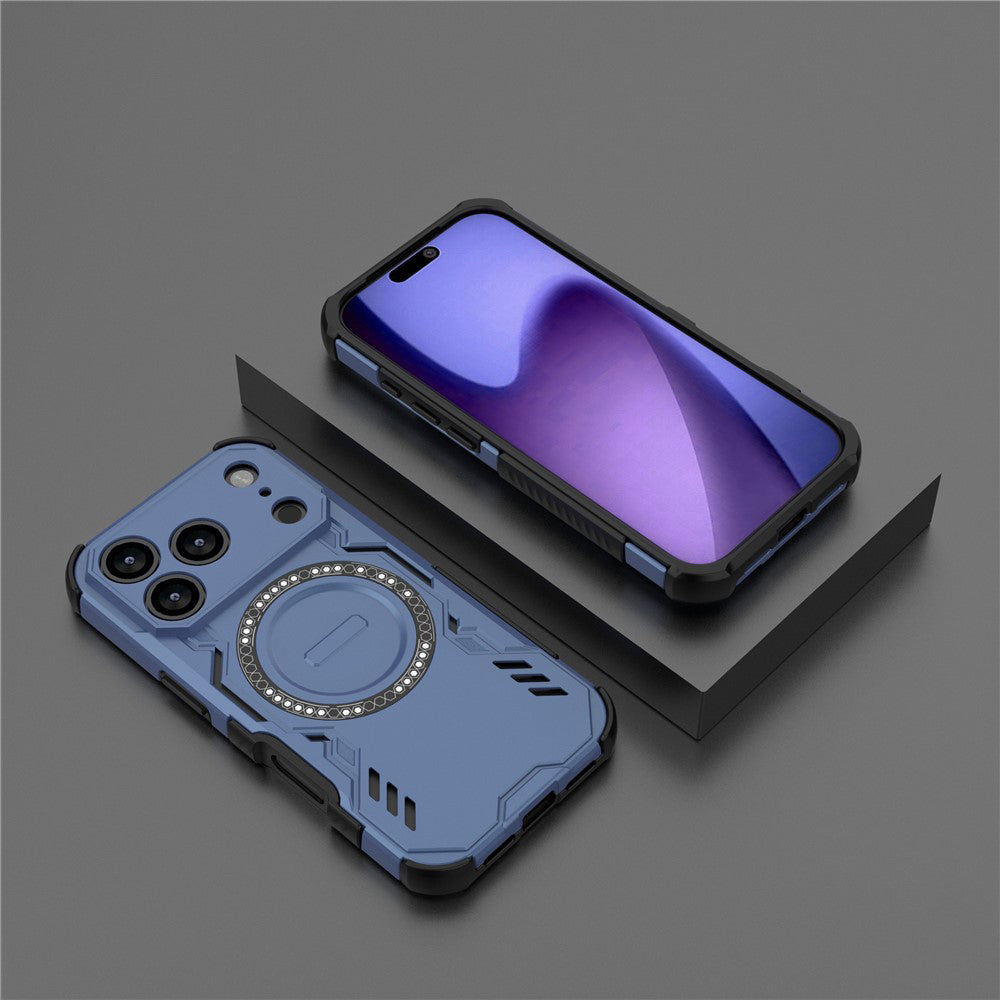 Θήκη MagSafe για Apple iPhone 18 Pro / 17 Pro, Techsuit, ArmorMag, Μπλε