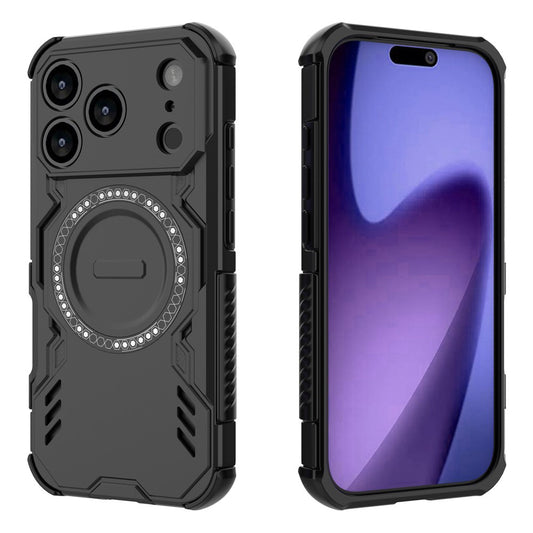 Θήκη MagSafe για Apple iPhone 18 Pro / 17 Pro, Techsuit, ArmorMag, Μαύρη