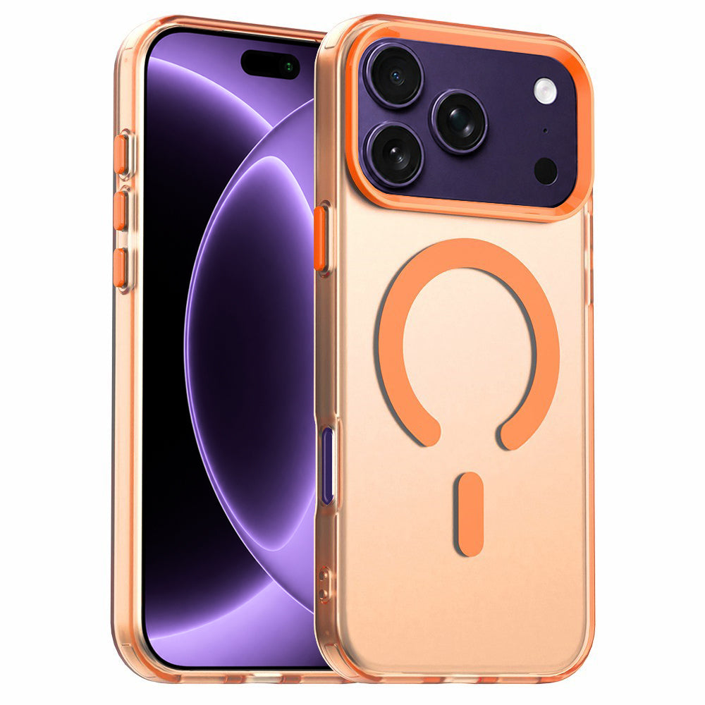 Θήκη MagSafe για Apple iPhone 18 Pro / 17 Pro, Techsuit, CandyCase, Πορτοκαλί