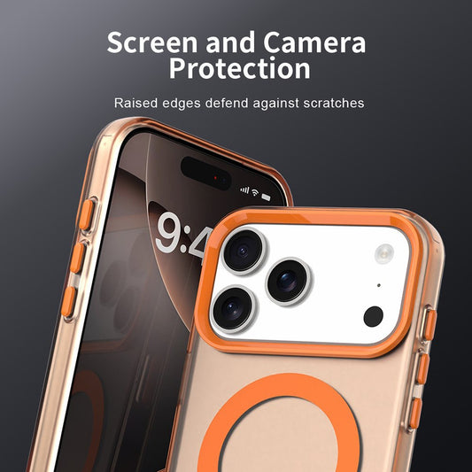 Θήκη MagSafe για Apple iPhone 18 Pro / 17 Pro, Techsuit, CandyCase, Πορτοκαλί