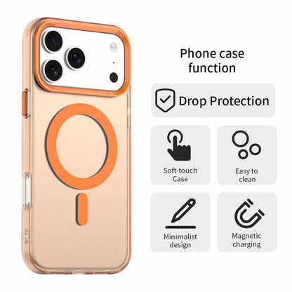 Θήκη MagSafe για Apple iPhone 18 Pro / 17 Pro, Techsuit, CandyCase, Πορτοκαλί